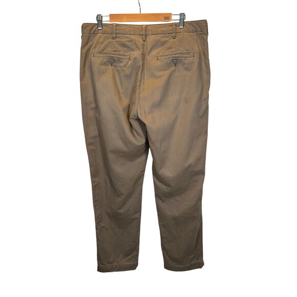 Cabela’s Men’s 36x34 Aged Khakis Flannel Lined 100% Cotton Pants Casual Outdoor - Picture 4 of 10